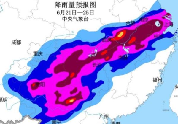 贵州至长江中下游一带将迎入汛以来最强降雨过程