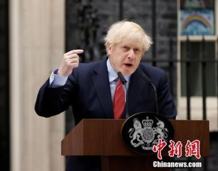 英首相约翰逊就职一周年