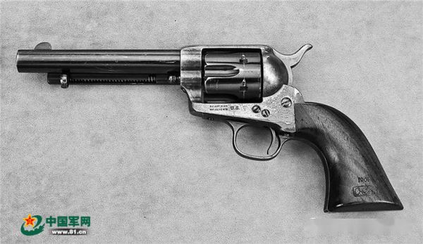 人类枪械史上第一款M1835式柯尔特转轮手枪
