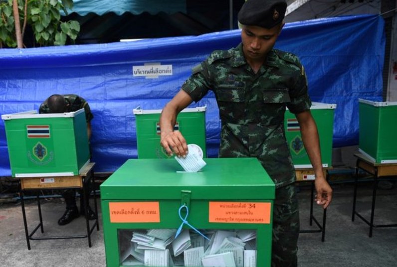 泰国今迎大选5200万人投票 普拉查拉特党胜利在望