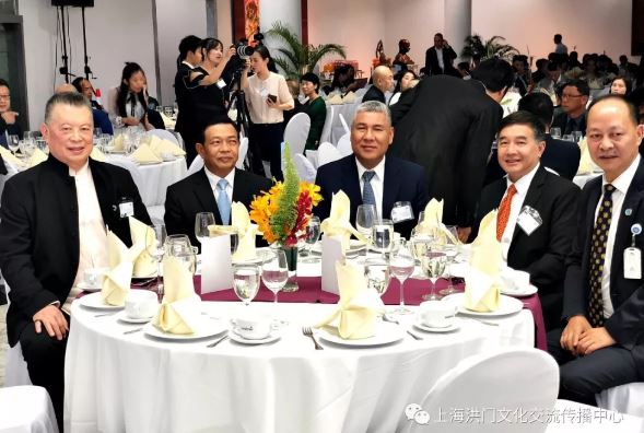 历史上的今天：全球洪门联盟总会长刘会进博士首次带领洪门走进联合国曼谷总部