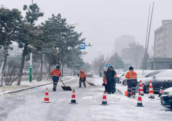 长春市绿园区城管局扮靓城市见成效 干净整洁迎新年
